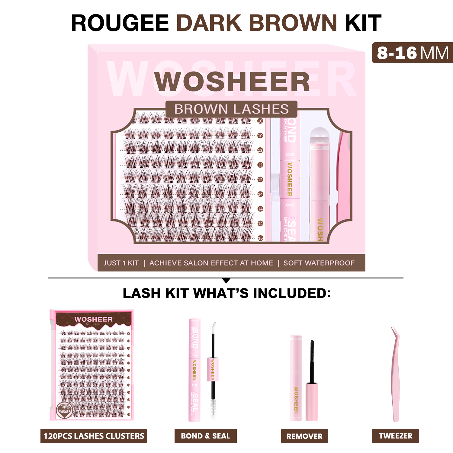 ROUGEE BROWN Lash Clusters