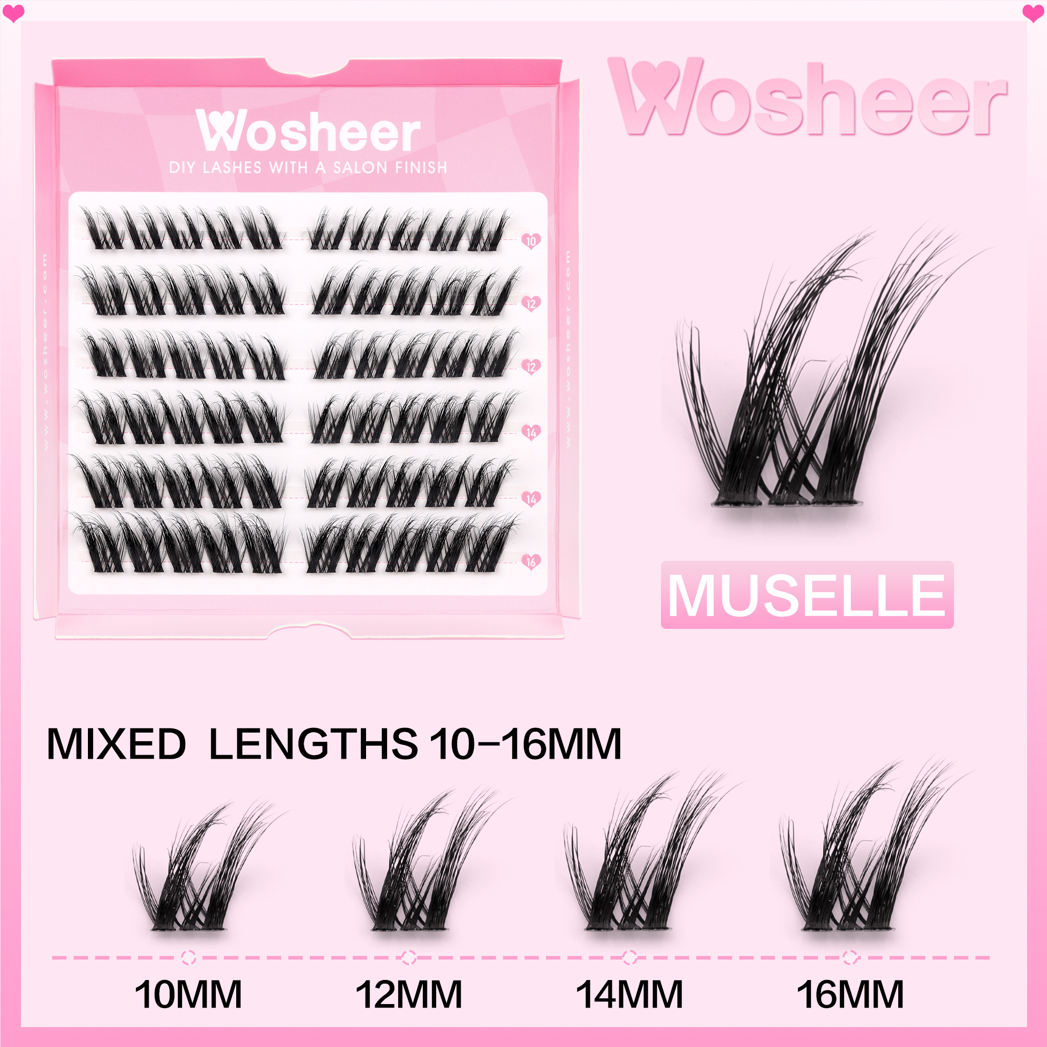 MUSELLE Lash Clusters