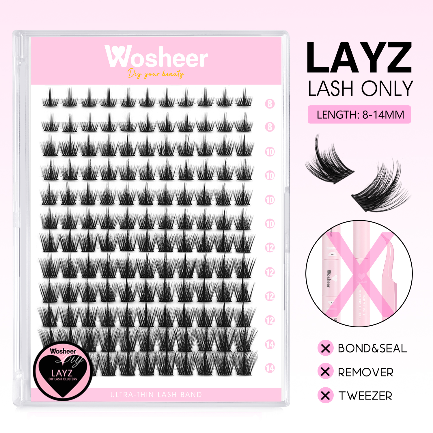 LAYZ Lash Clusters