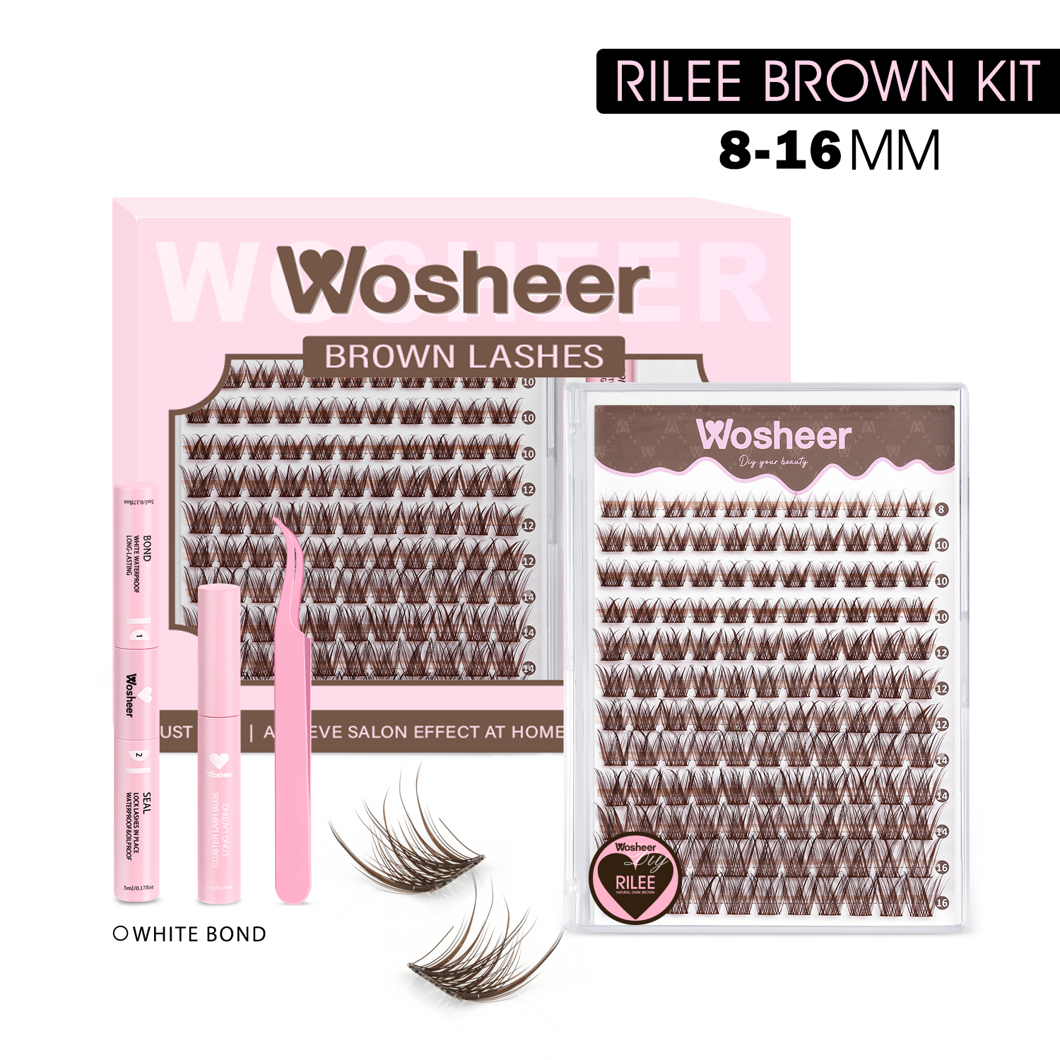RILEE BROWN Lash Clusters