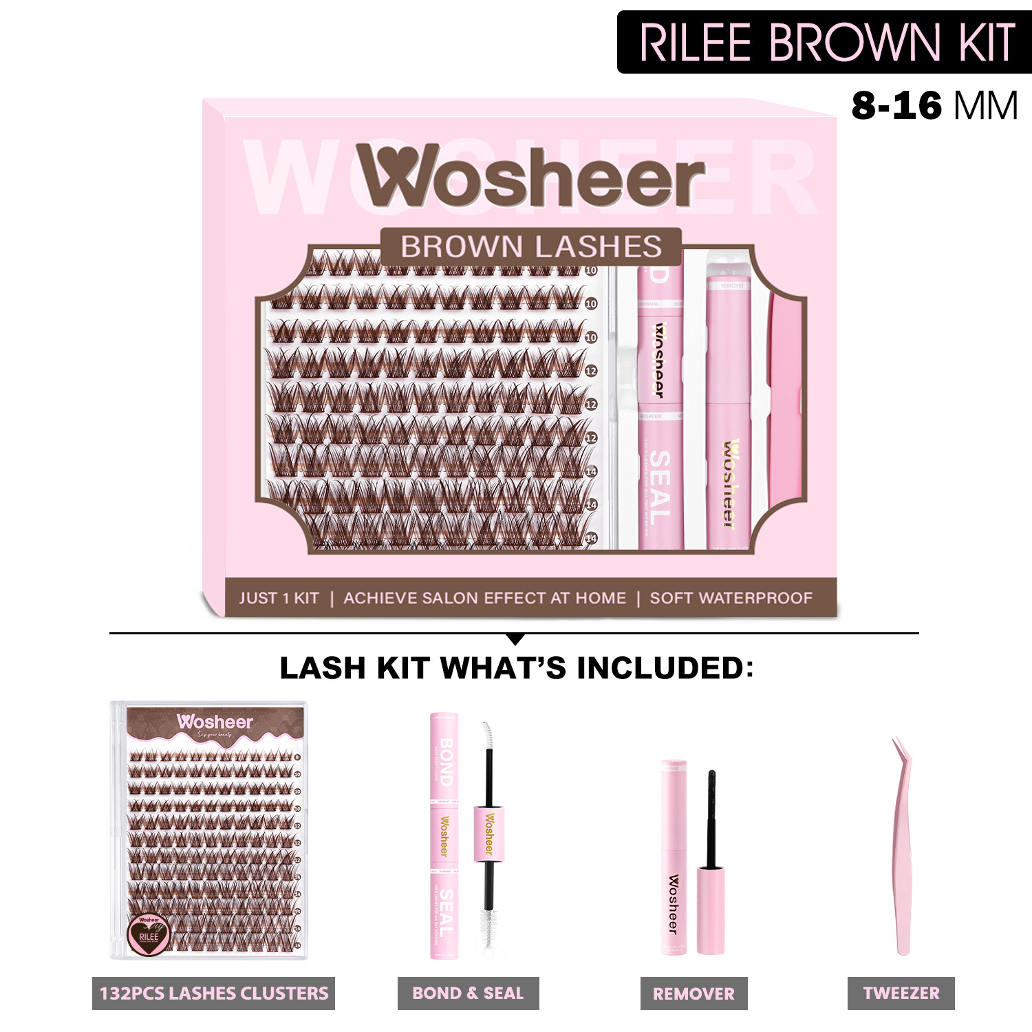 RILEE BROWN Lash Clusters