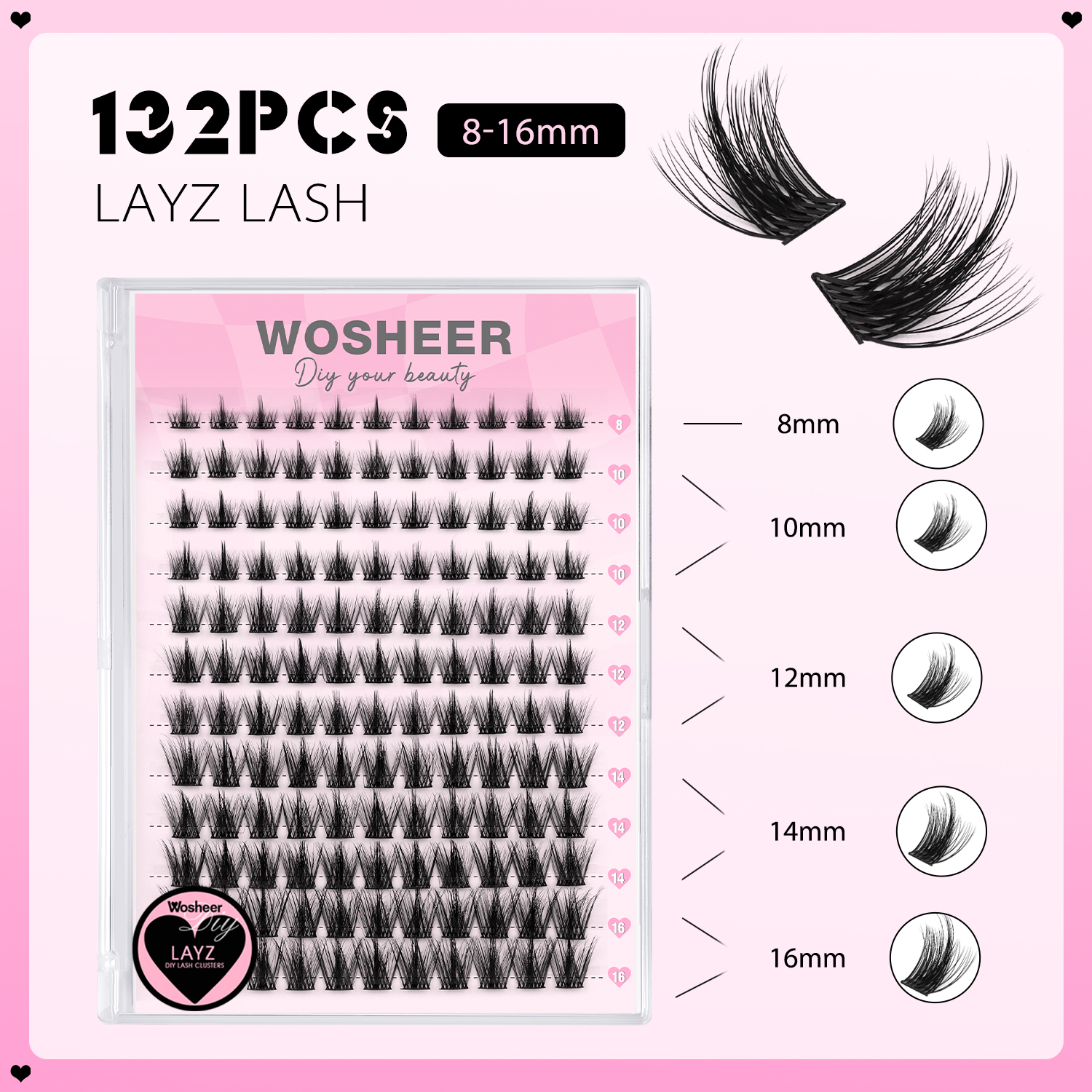 LAYZ Wimpernbüschel