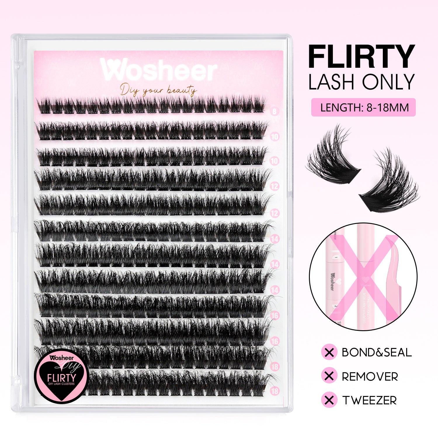 Lash Only Wholesale Bundle - WOSHEER