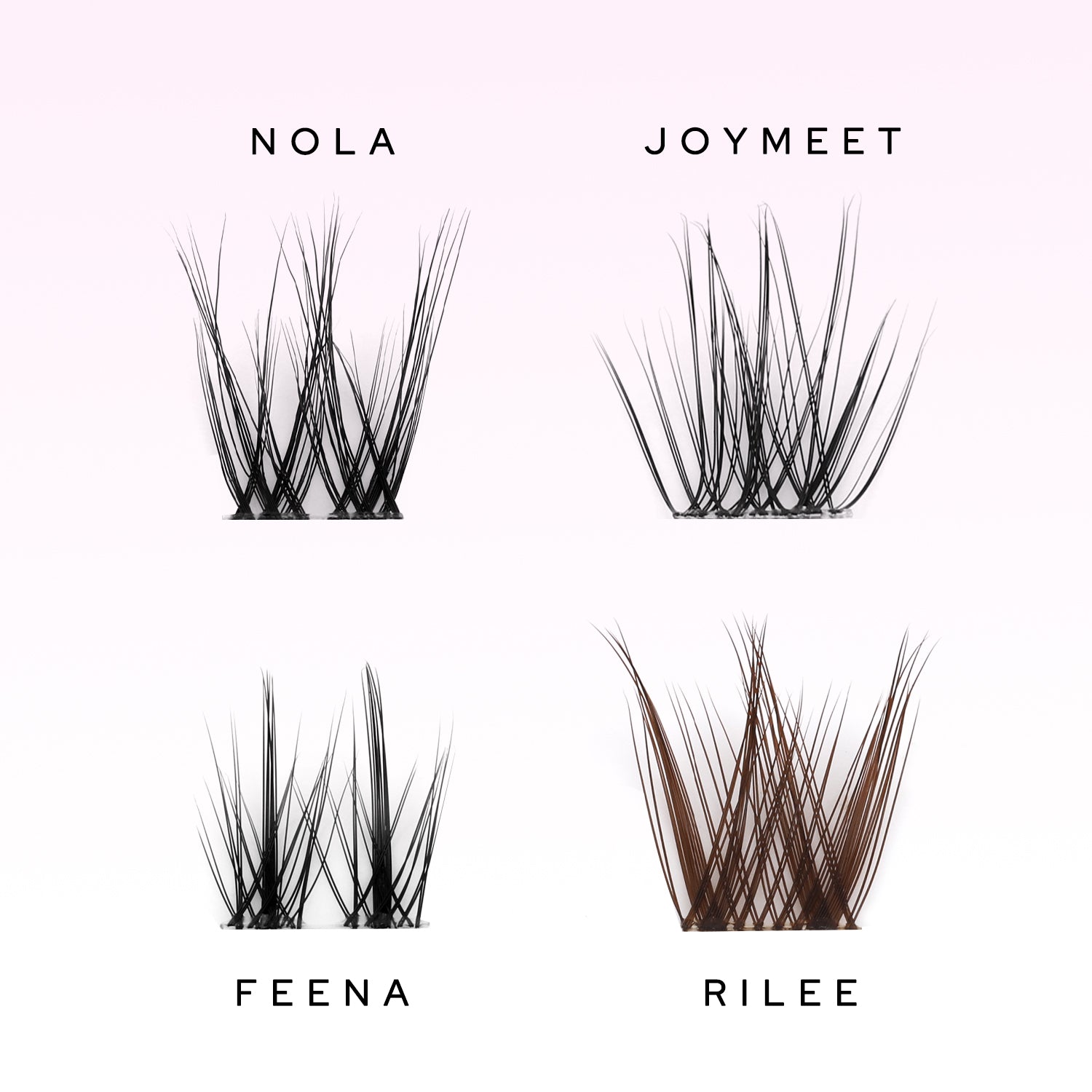 FEENA Lash Clusters - WOSHEER