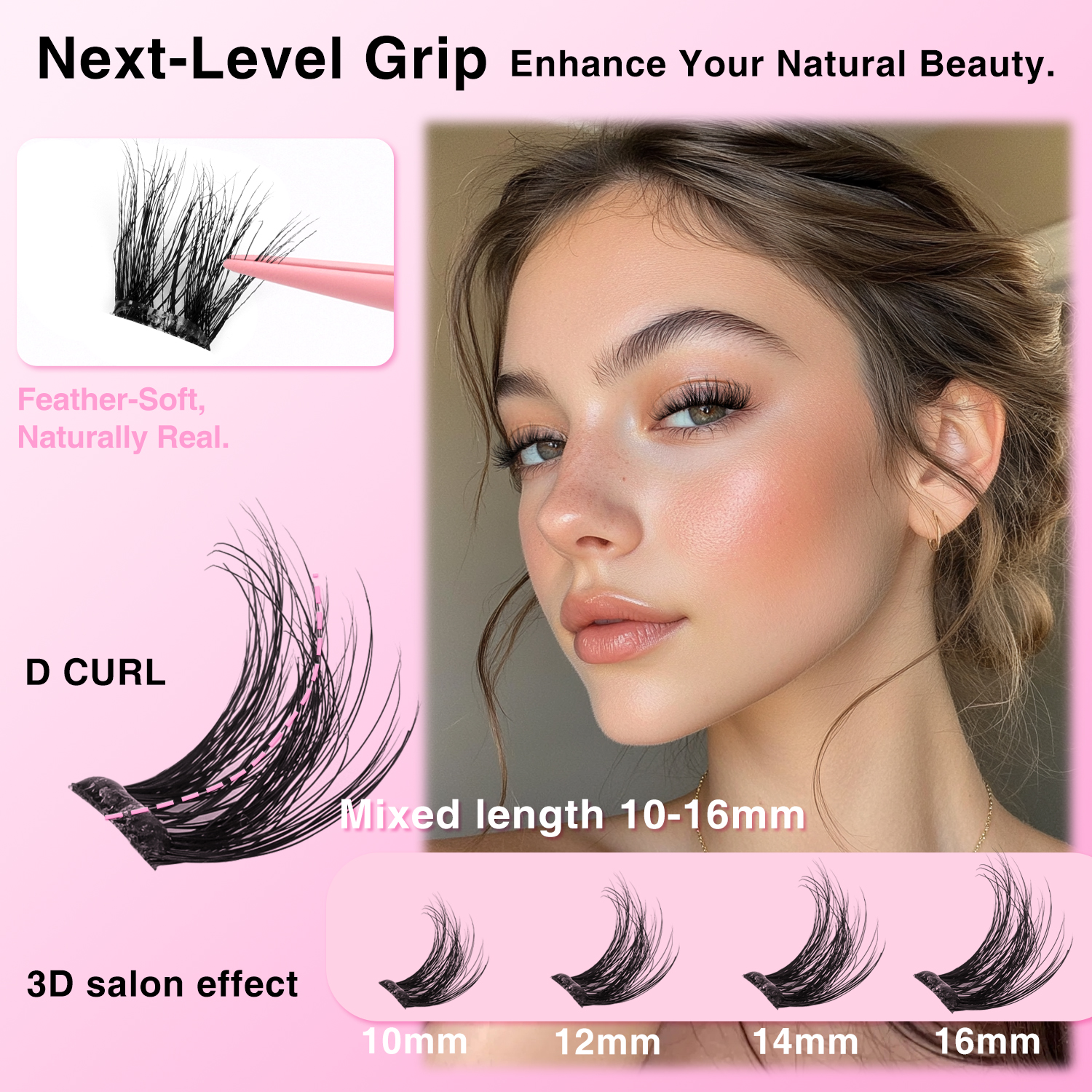FLASHIE Pre-glued Lash Clusters