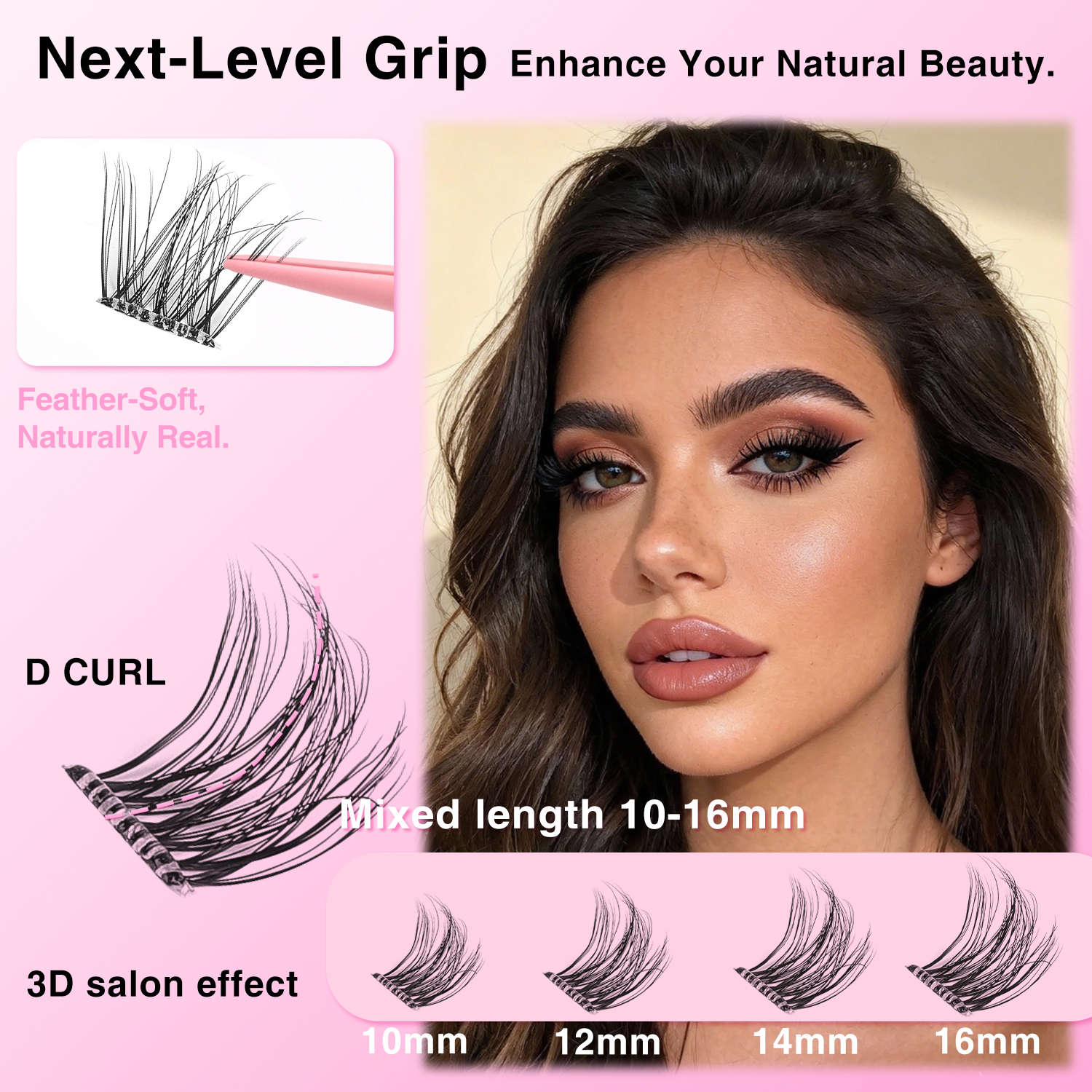 ZOOLI Pre-glued Lash Clusters