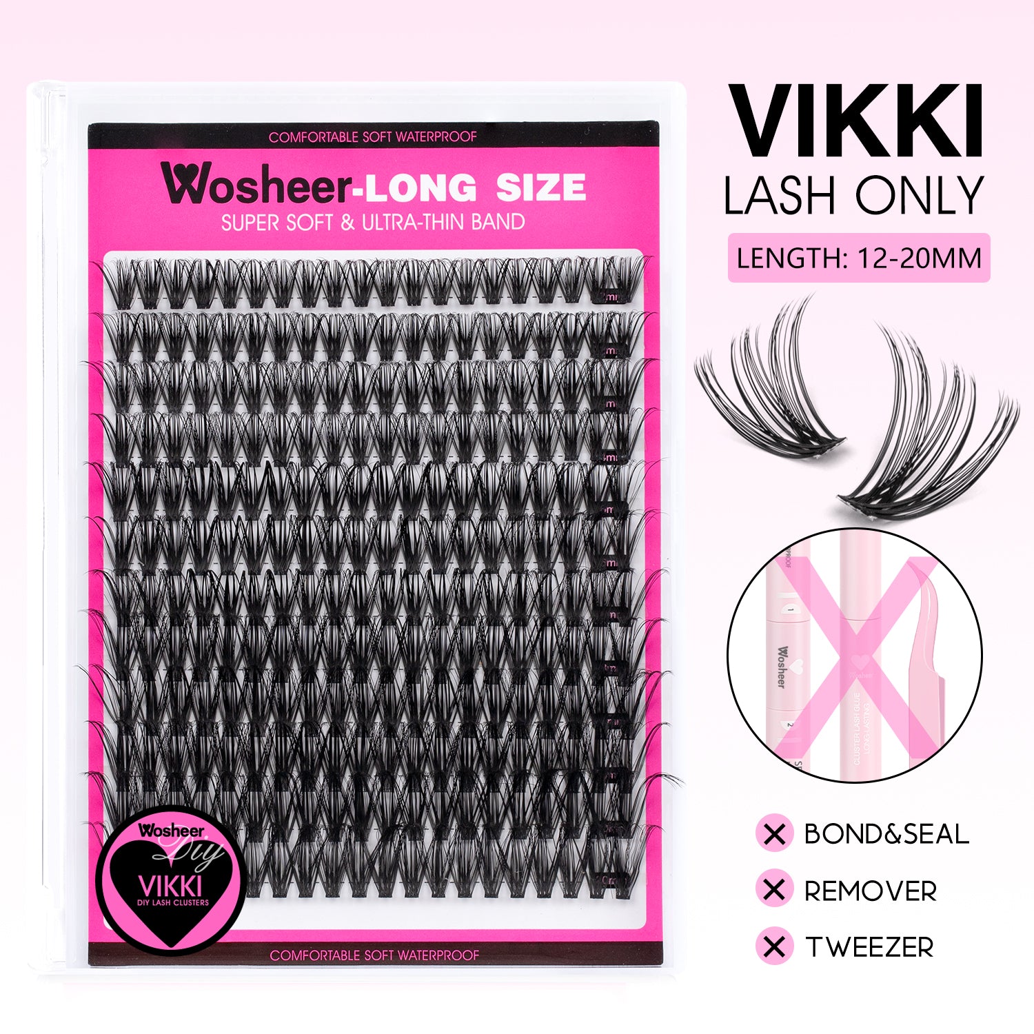VIKKI Lash Clusters - WOSHEER