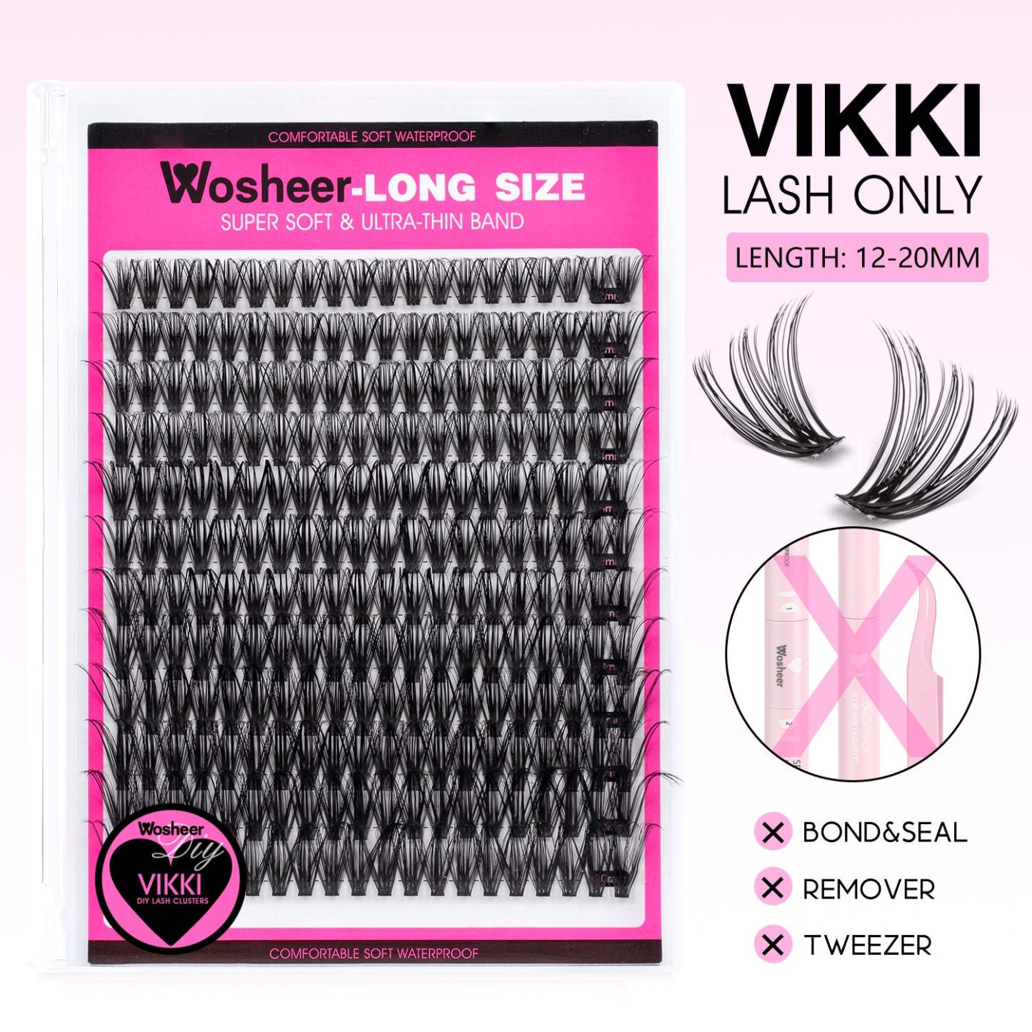 VIKKI Lash Clusters - WOSHEER