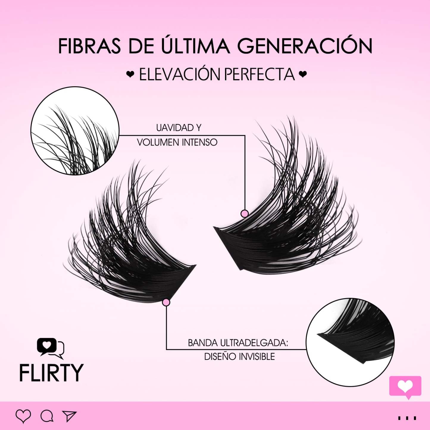 FLIRTY Lash Clusters - MX - WOSHEER