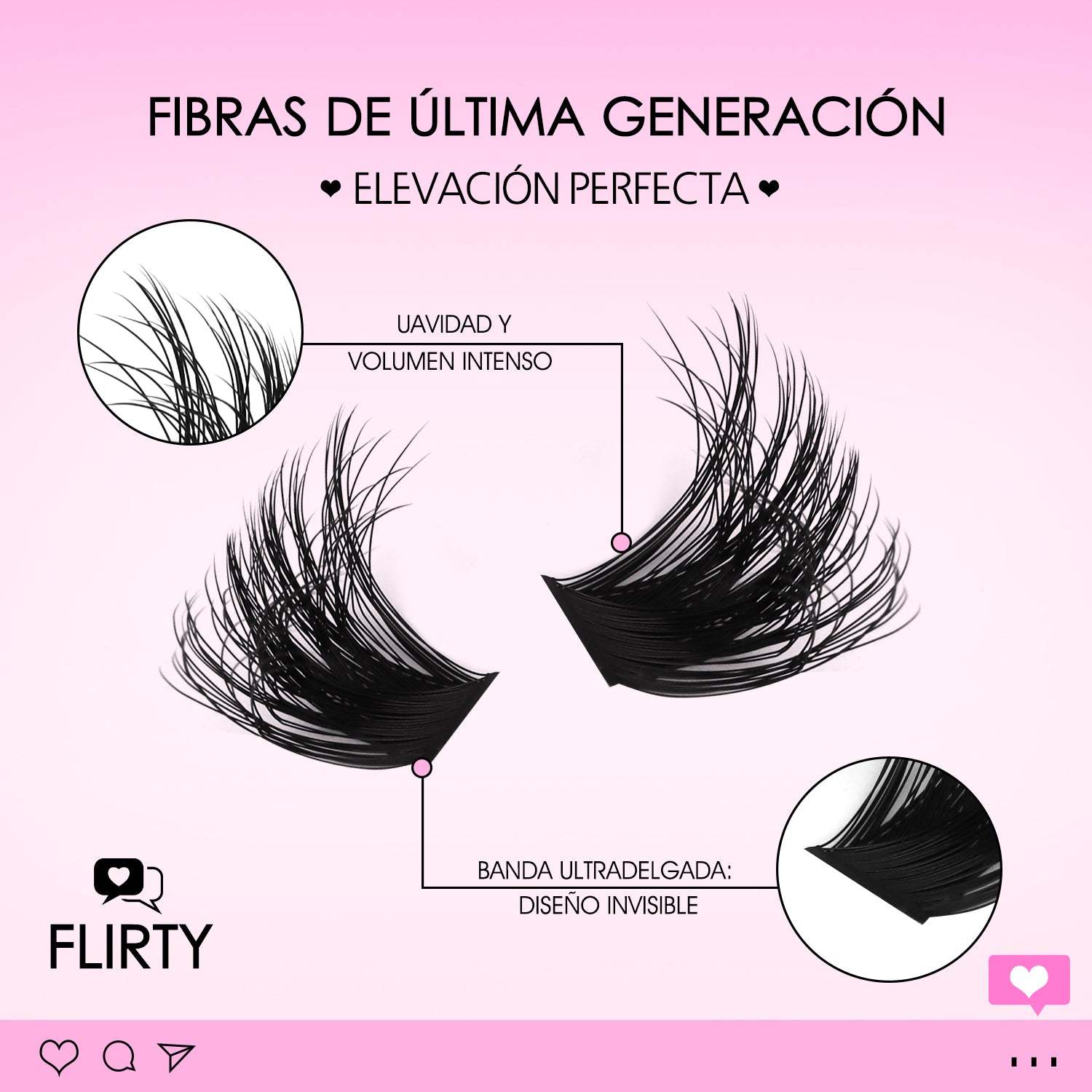 FLIRTY Lash Clusters - MX - WOSHEER