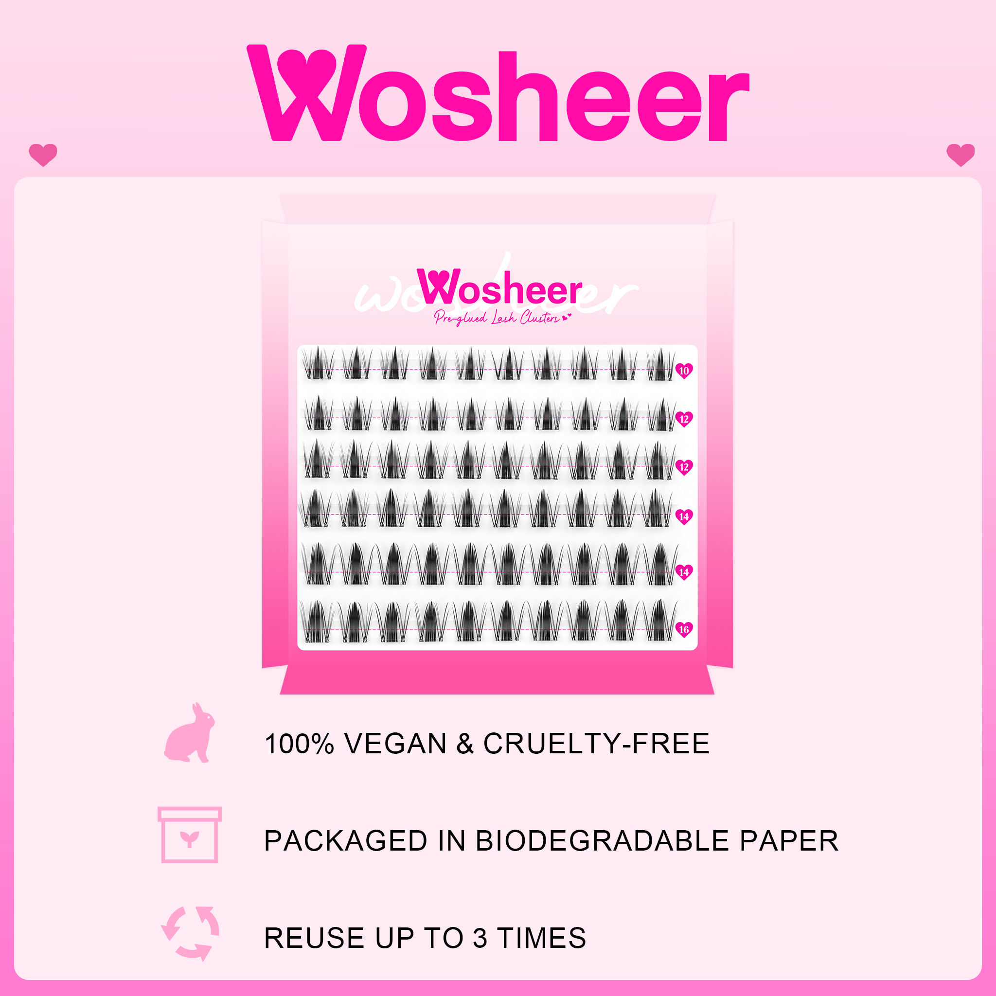 MANGA MATTE Pre-glued Lash Clusters