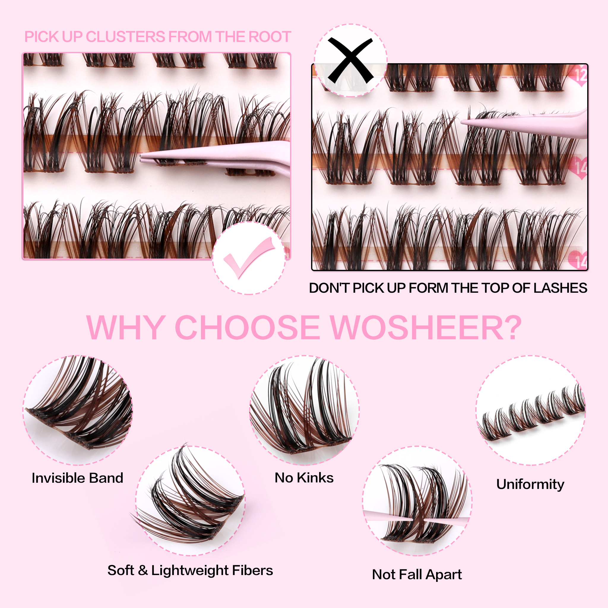 COTTI LASH CLUSTERS