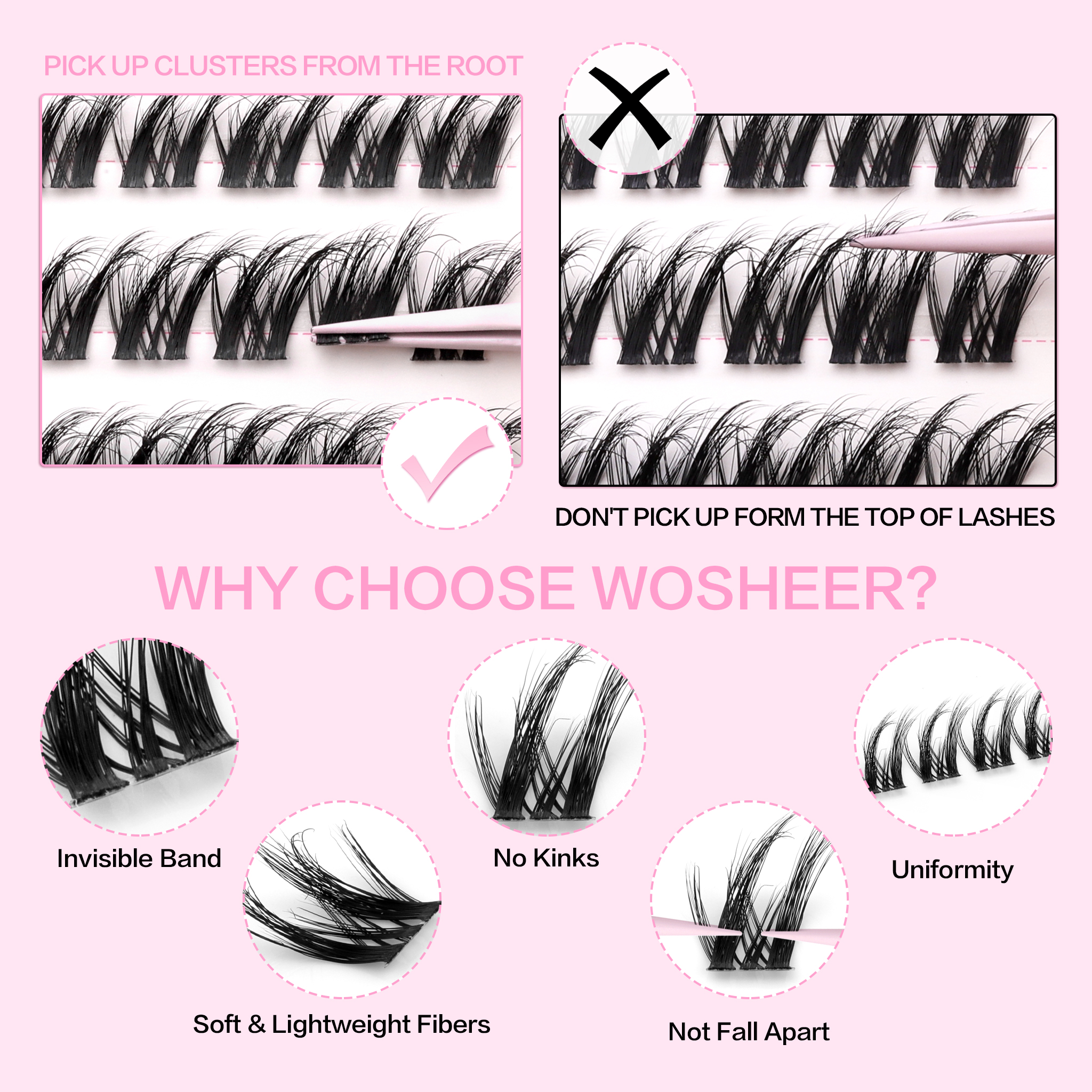 MUSELLE Lash Clusters