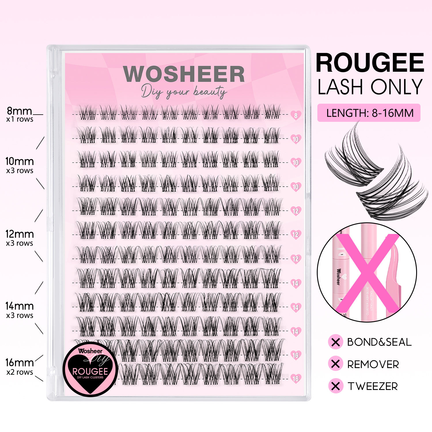 ROUGEE Wimpernbüschel