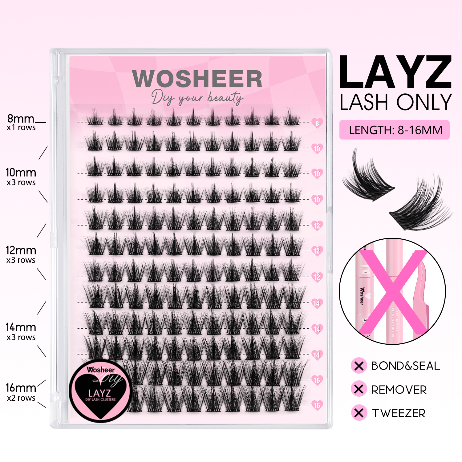 LAYZ Wimpernbüschel
