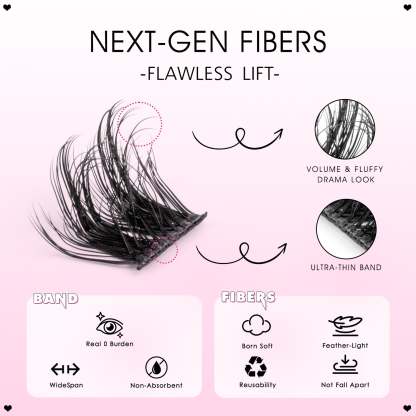 SHRUBBERY Lash Clusters - WOSHEER