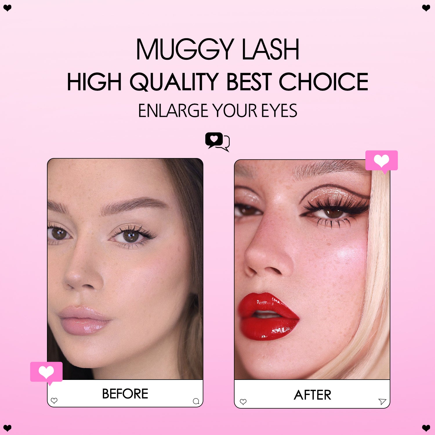 MUGGY Lash Clusters - WOSHEER