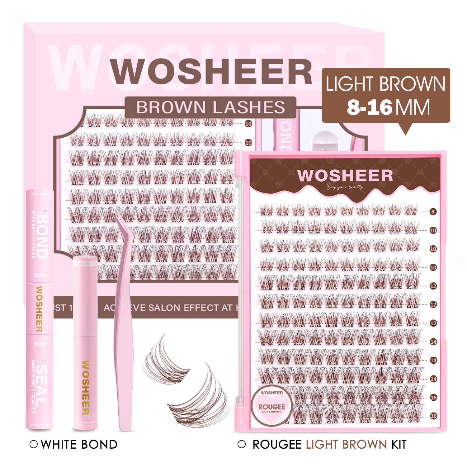 ROUGEE BROWN Lash Clusters