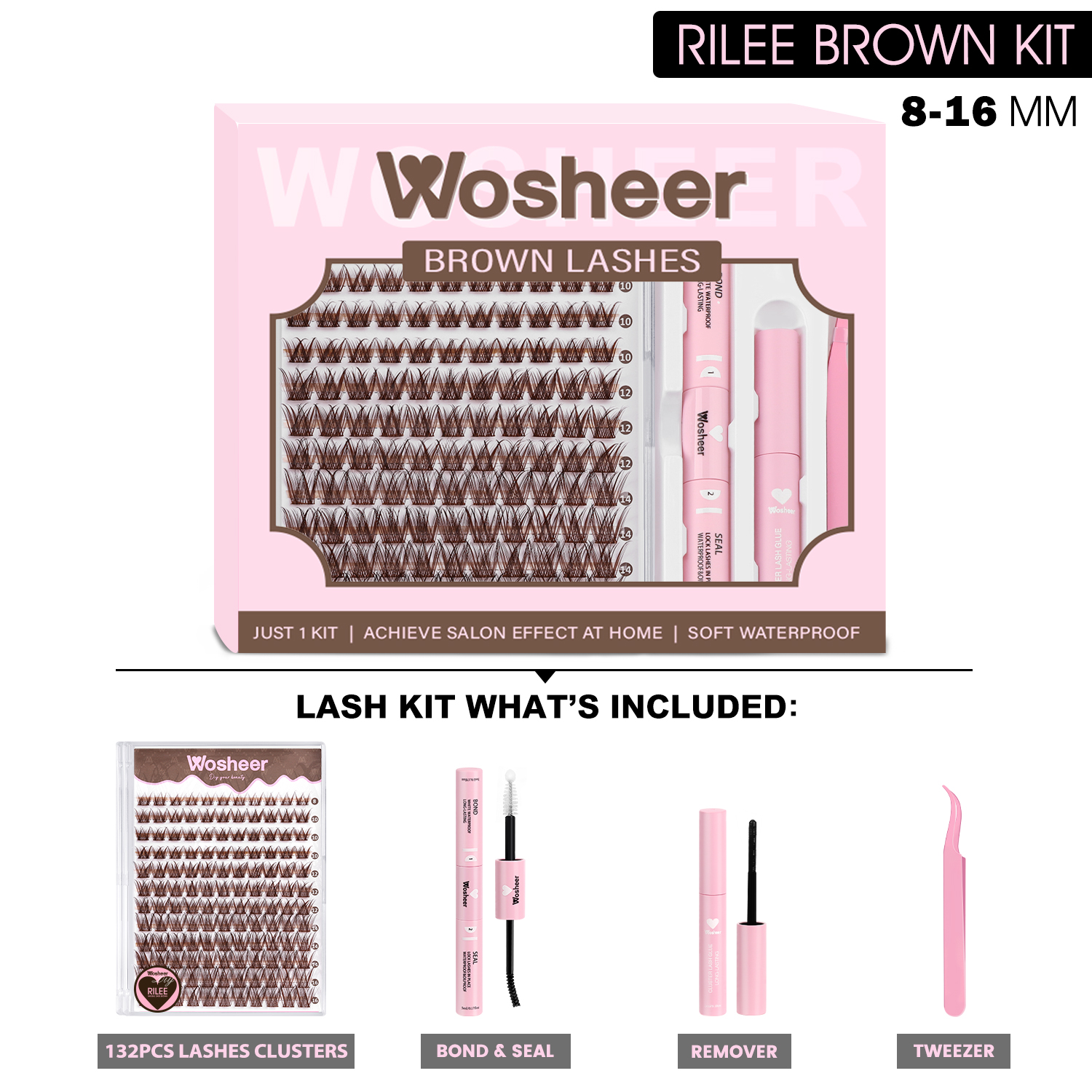 RILEE BROWN Lash Clusters
