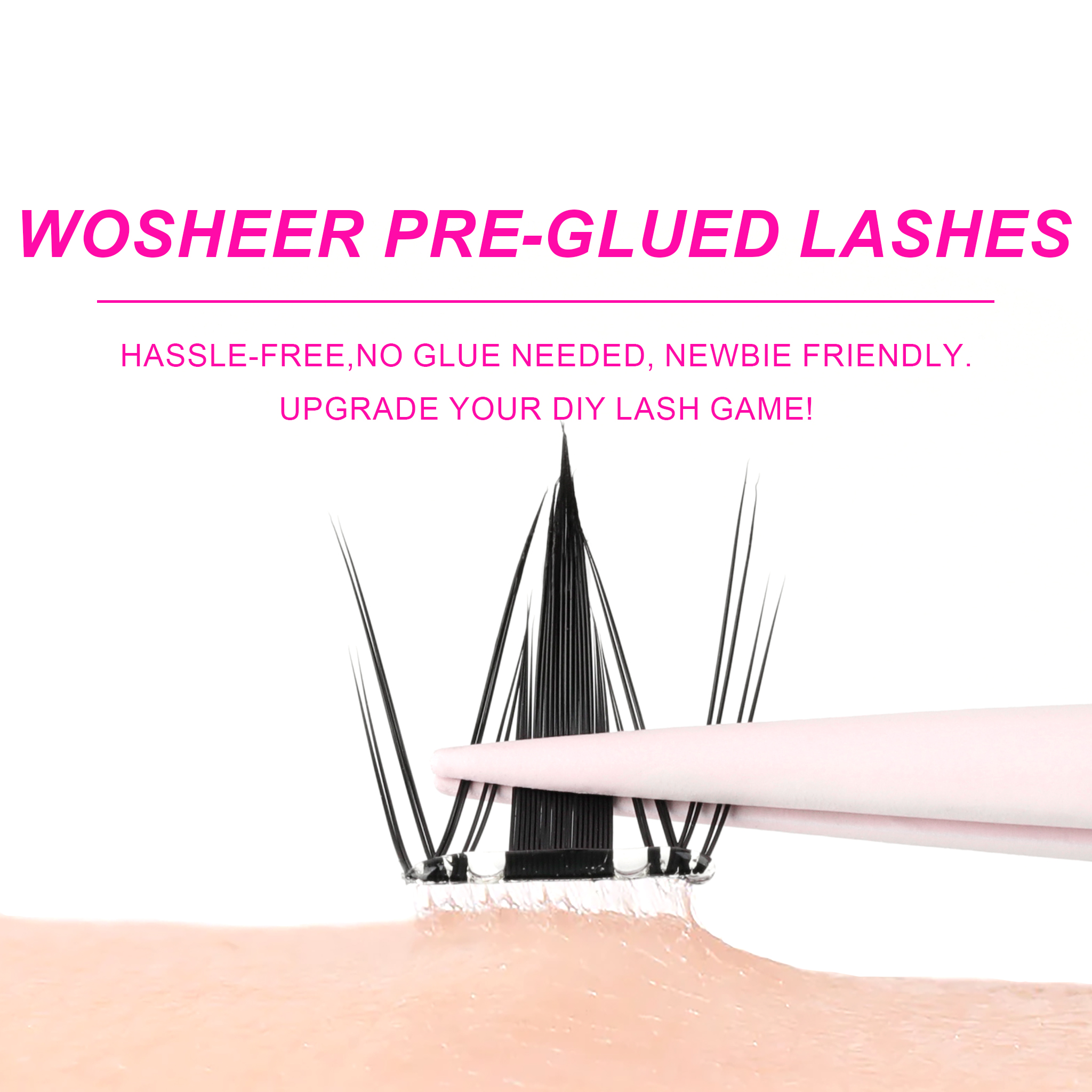 MANGA MATTE Pre-glued Lash Clusters