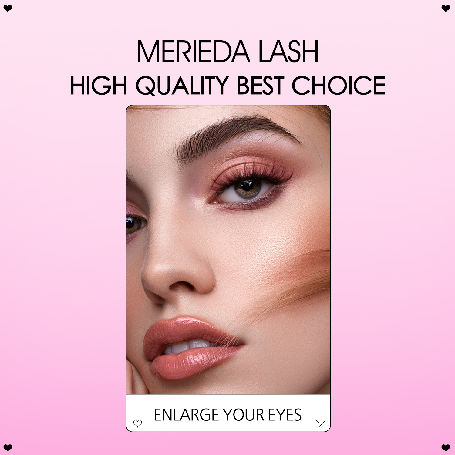 MERIEDA BROWN Lash Clusters