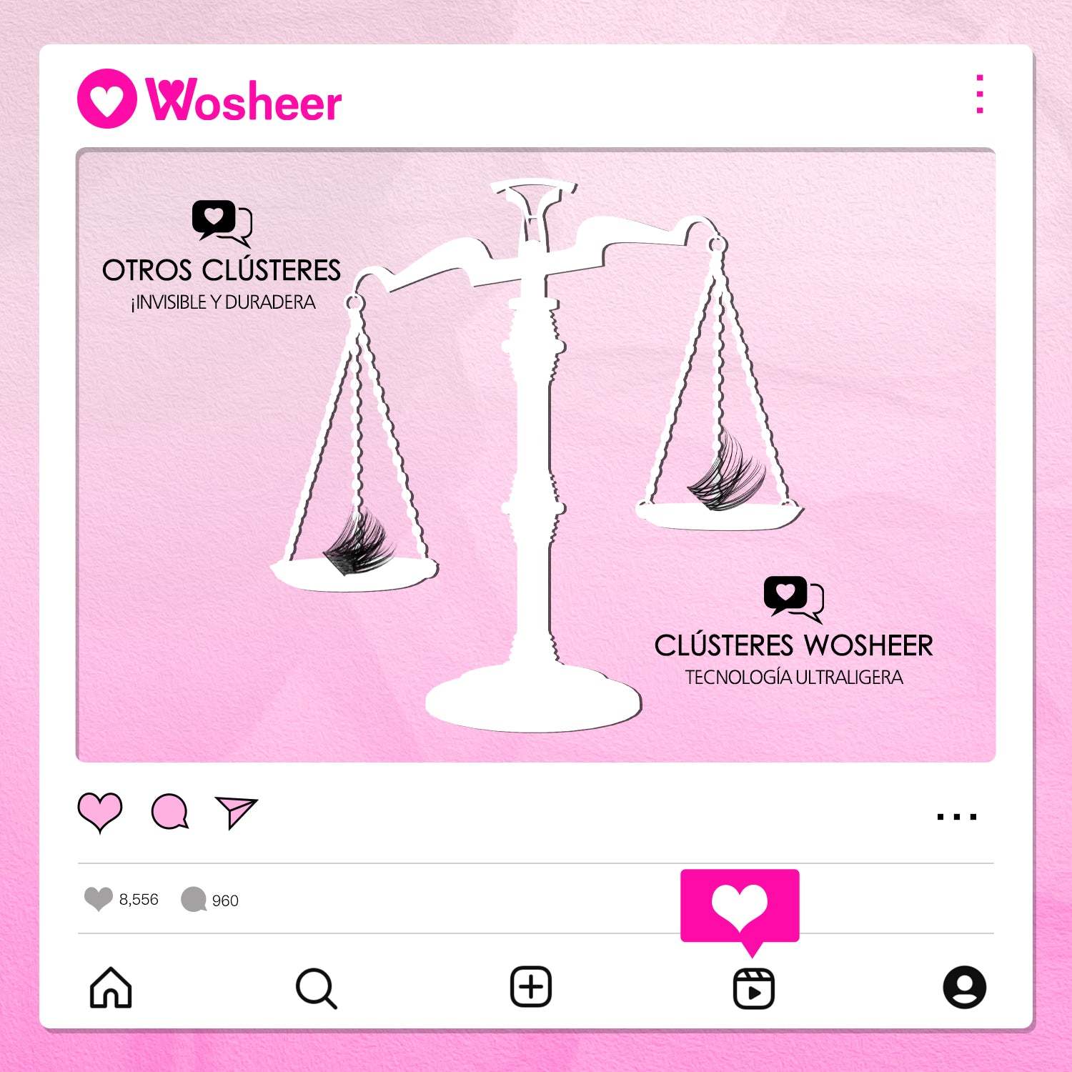 ROUGEE Lash Clusters - MX - WOSHEER