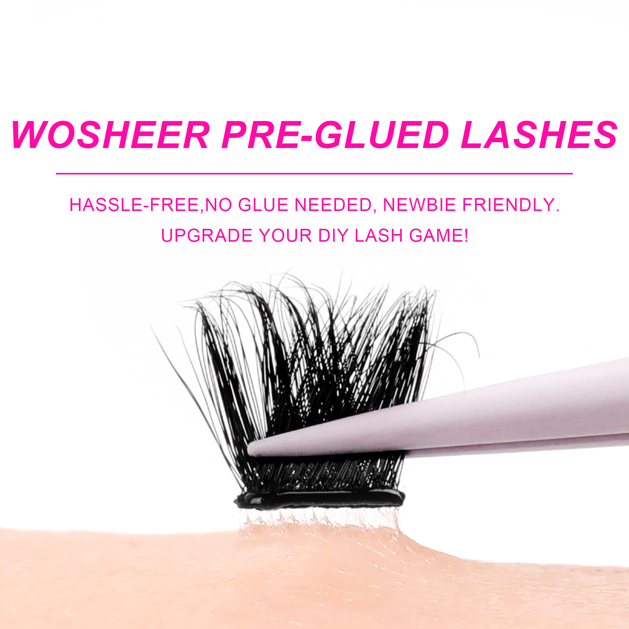BLEXO Pre-glued Lash Clusters