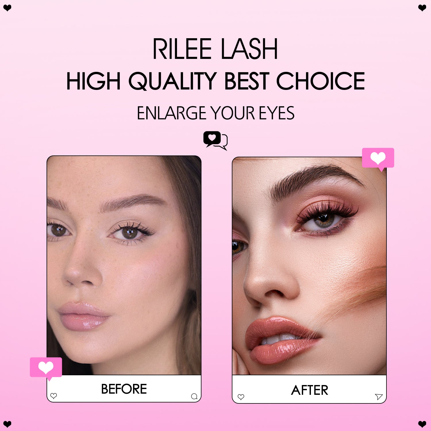 RILEE BROWN Lash Clusters - WOSHEER