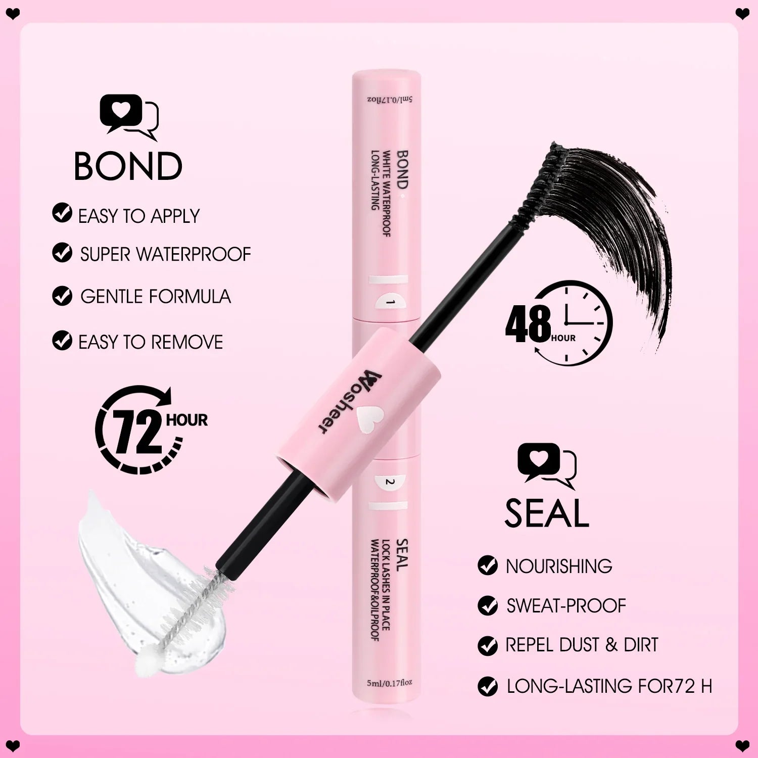 JOYMEET Lash Clusters - WOSHEER