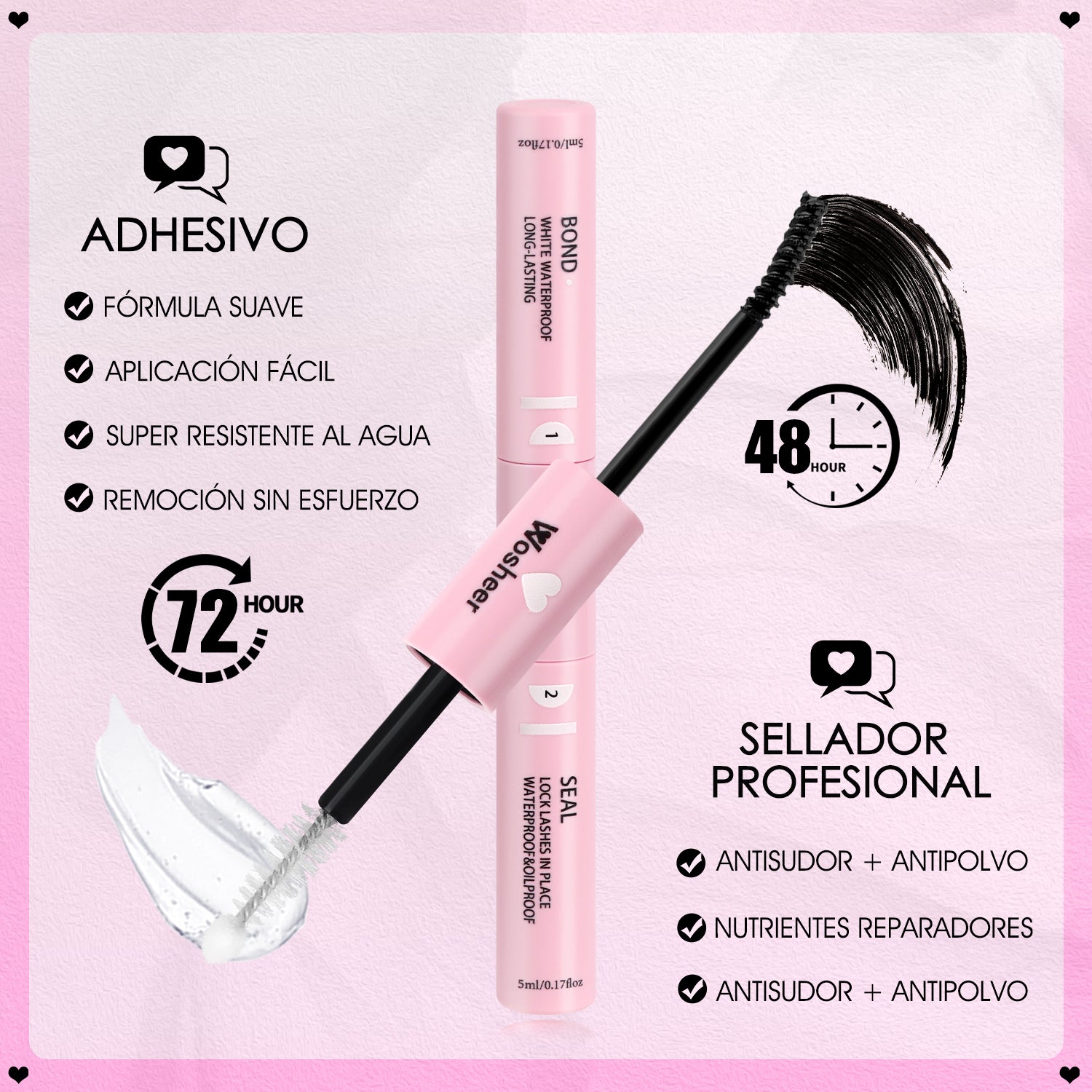 ROUGEE Lash Clusters - MX - WOSHEER