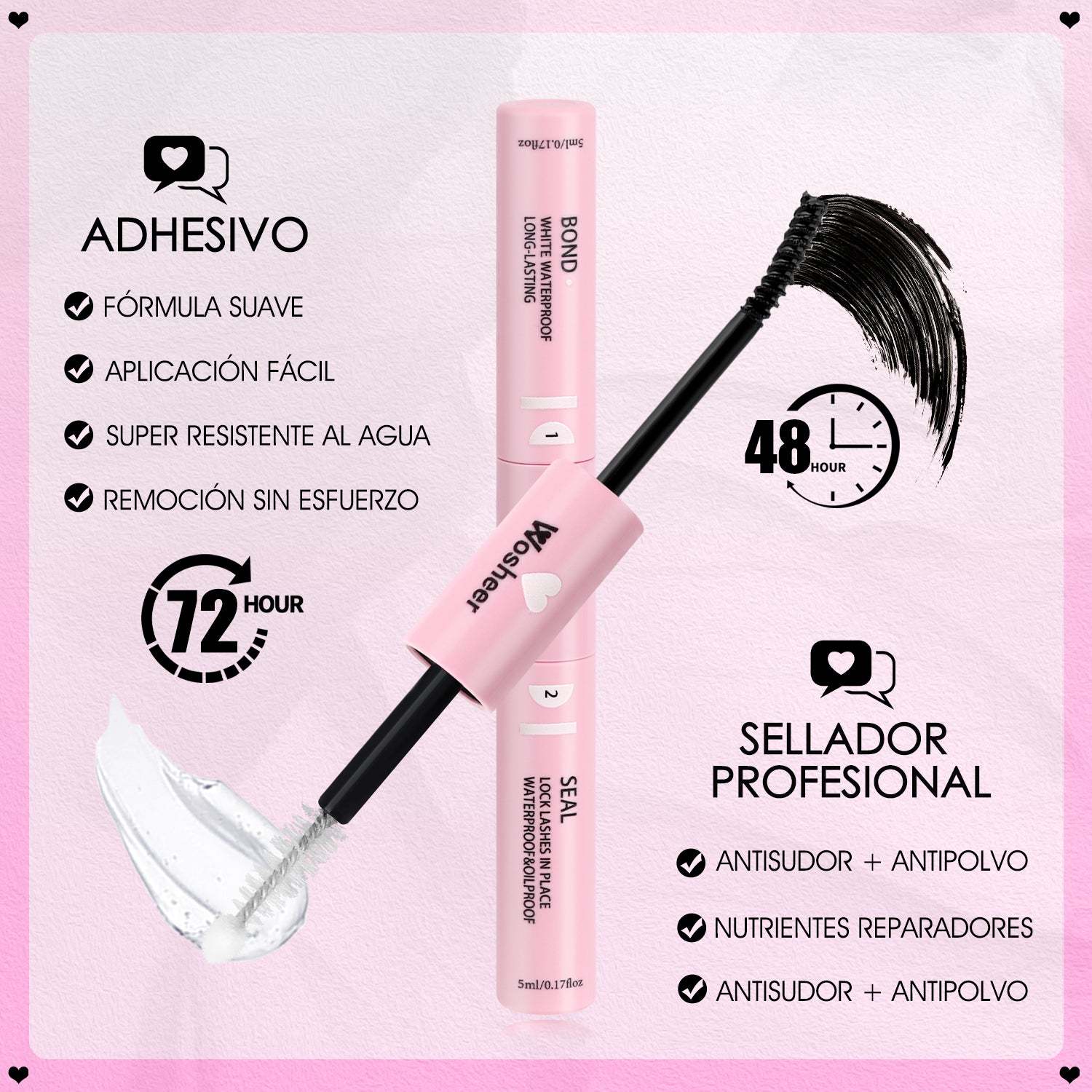 ROUGEE Lash Clusters - MX - WOSHEER