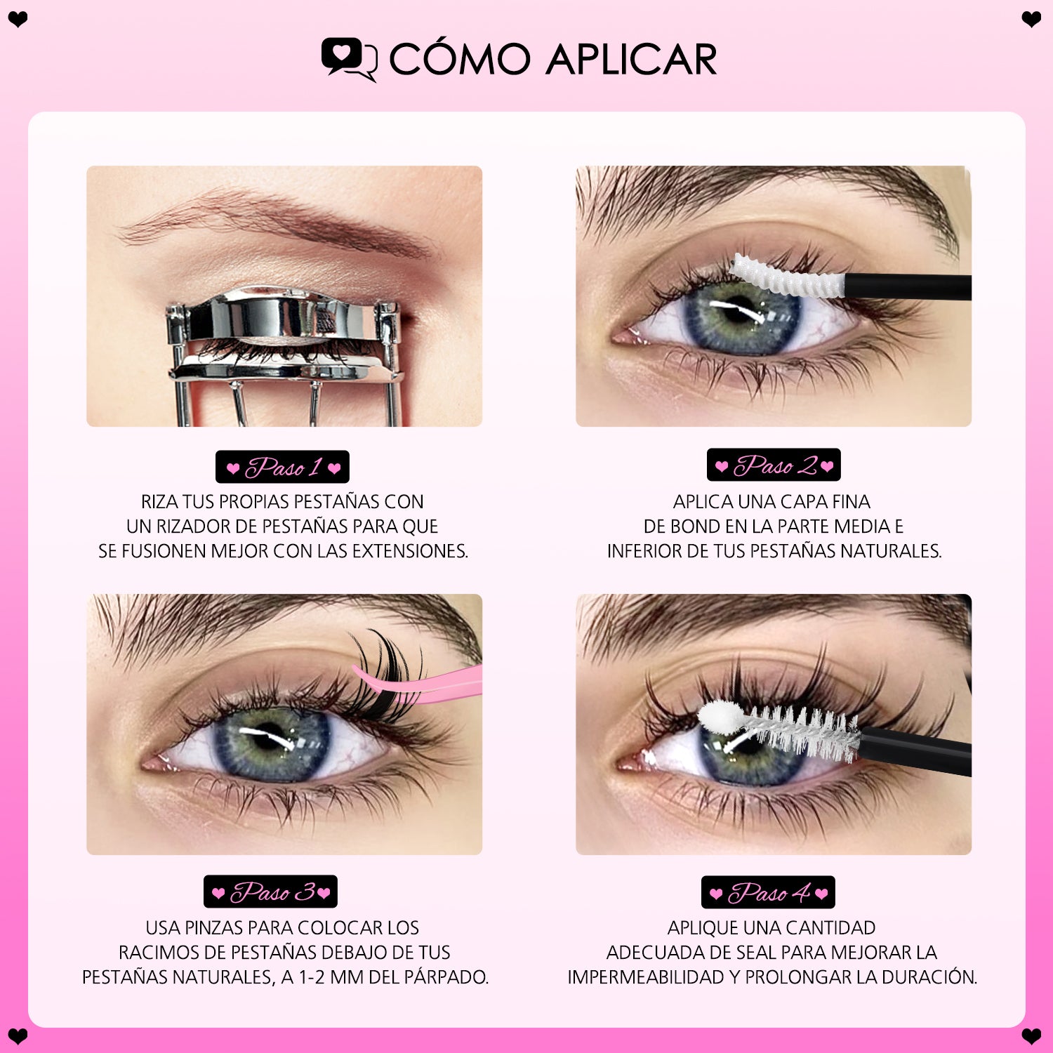 MATTE Lash Clusters - MX - WOSHEER
