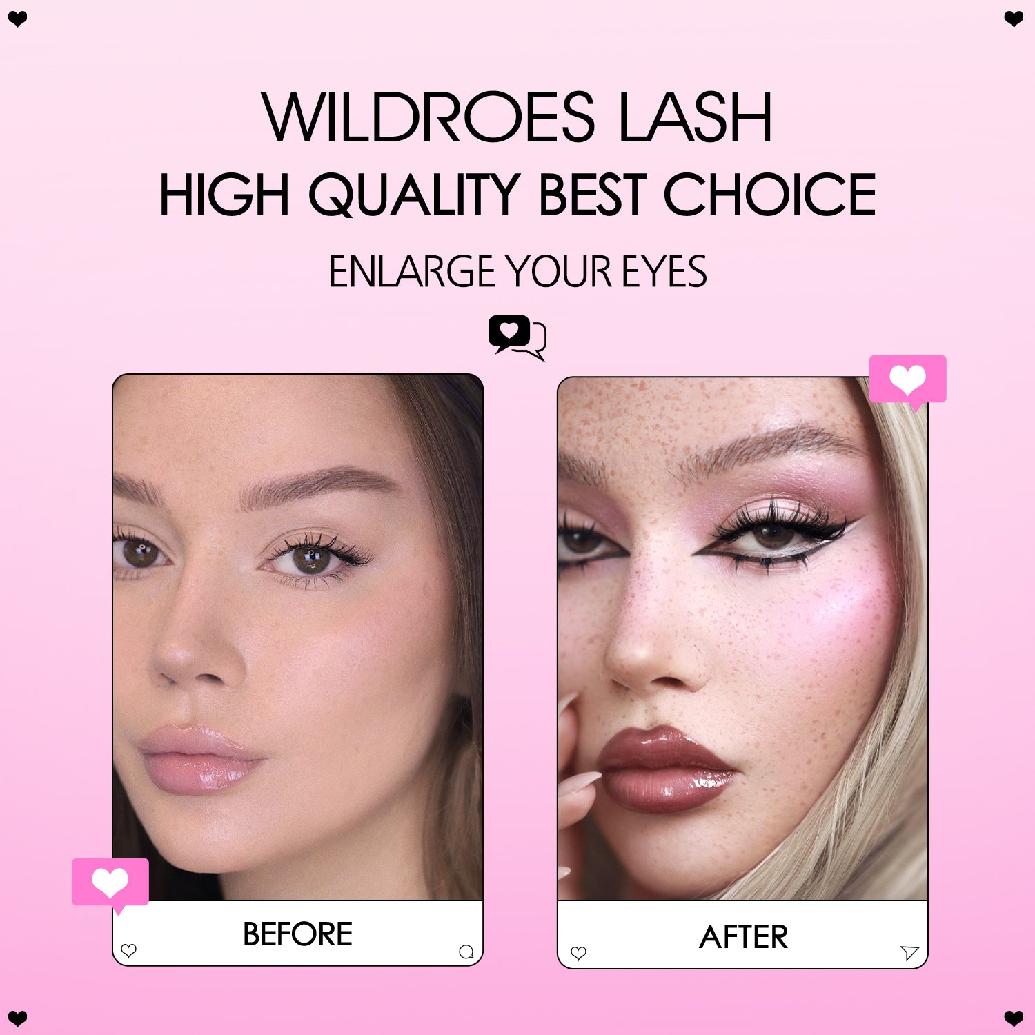 WILDROSE Lash Clusters - WOSHEER