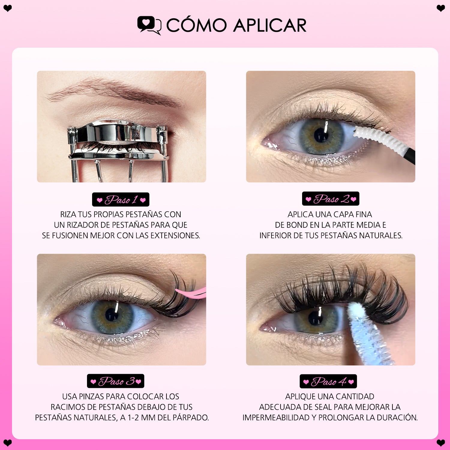 LAYZ Lash Clusters - MX - WOSHEER
