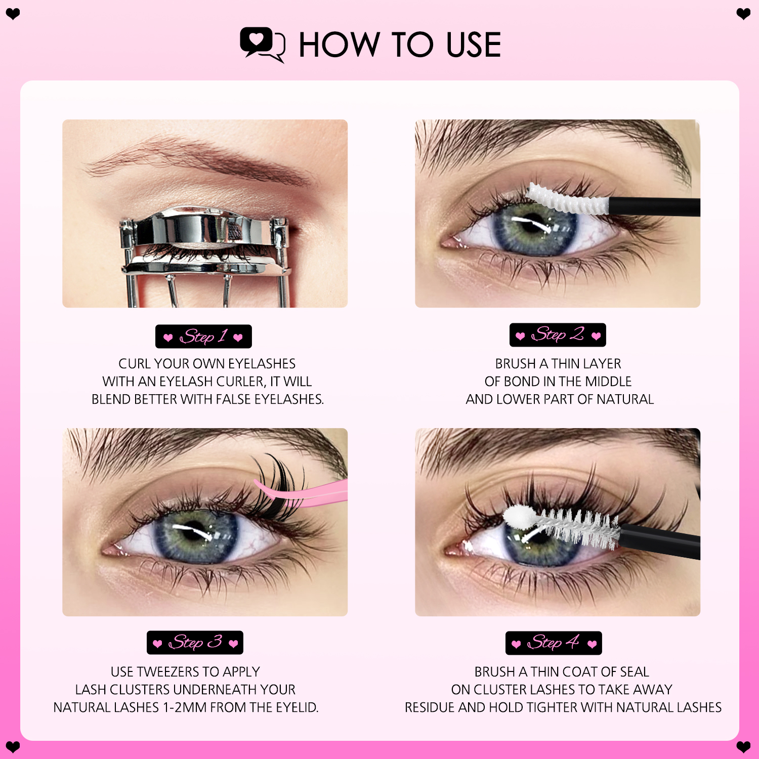 MANGA MATTE Lash Clusters
