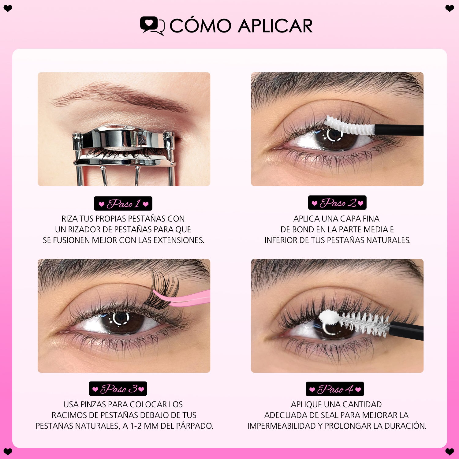 ROUGEE Lash Clusters - MX - WOSHEER