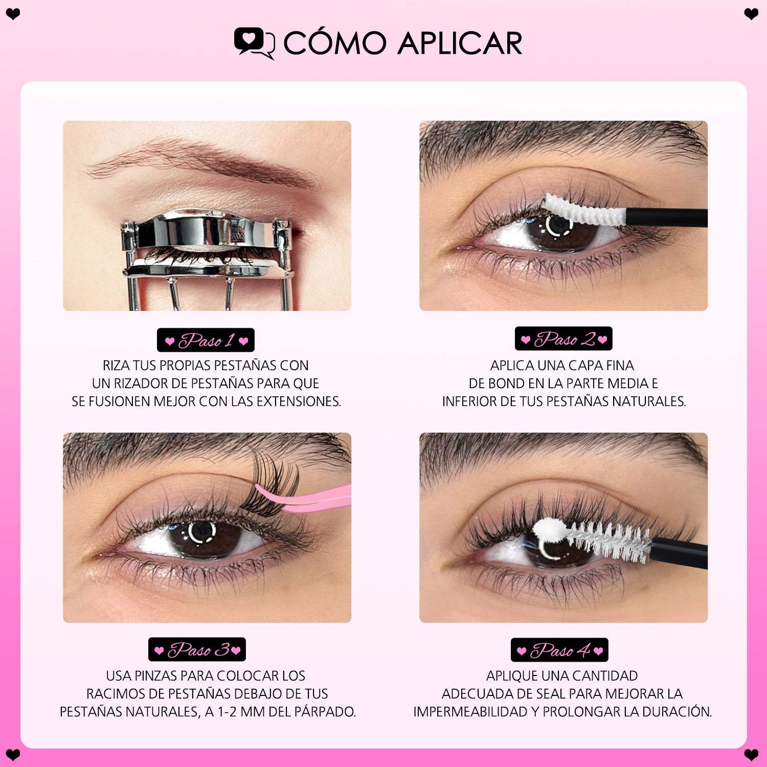 ROUGEE Lash Clusters - MX - WOSHEER