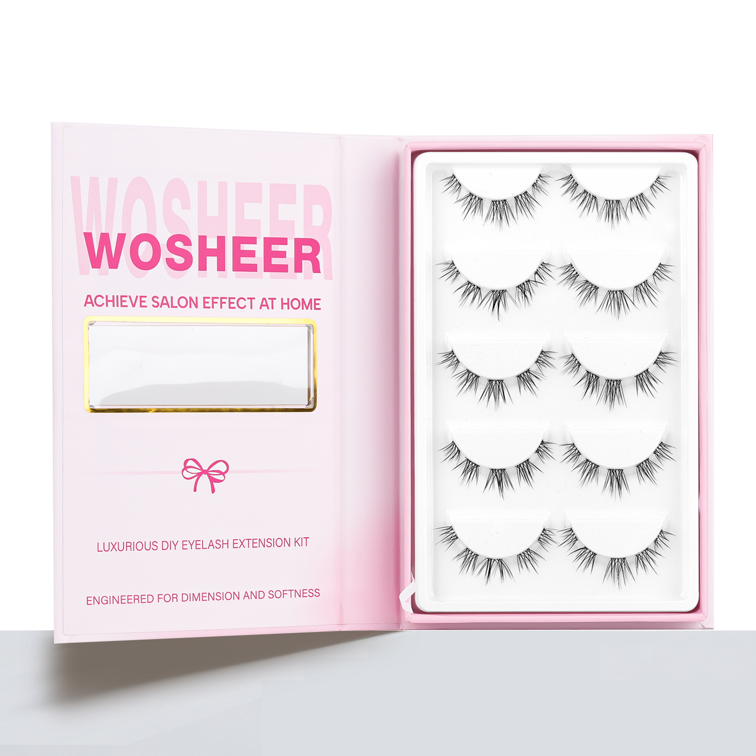 Pre-Matched Cluster Lashes