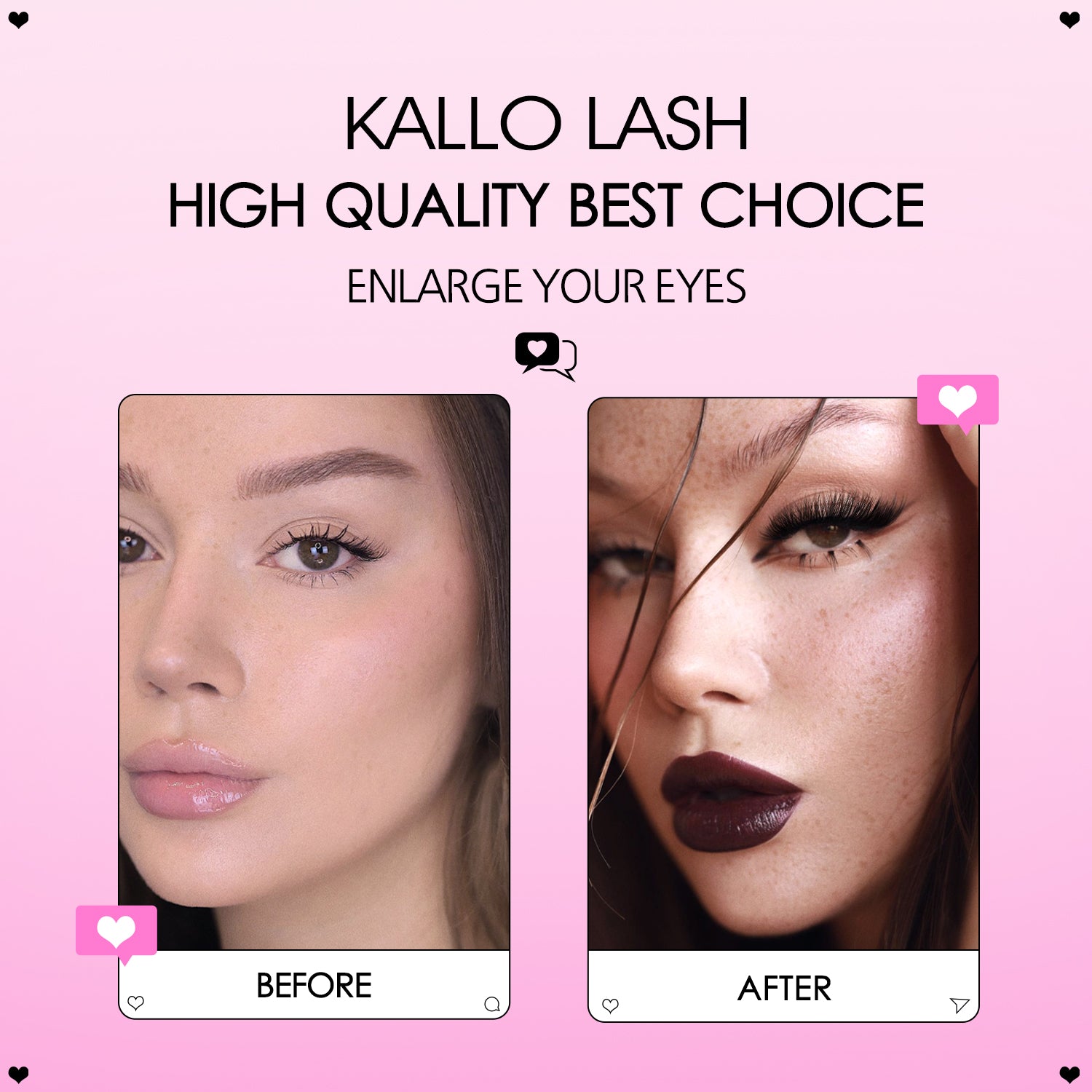 KALLO Lash Clusters - WOSHEER