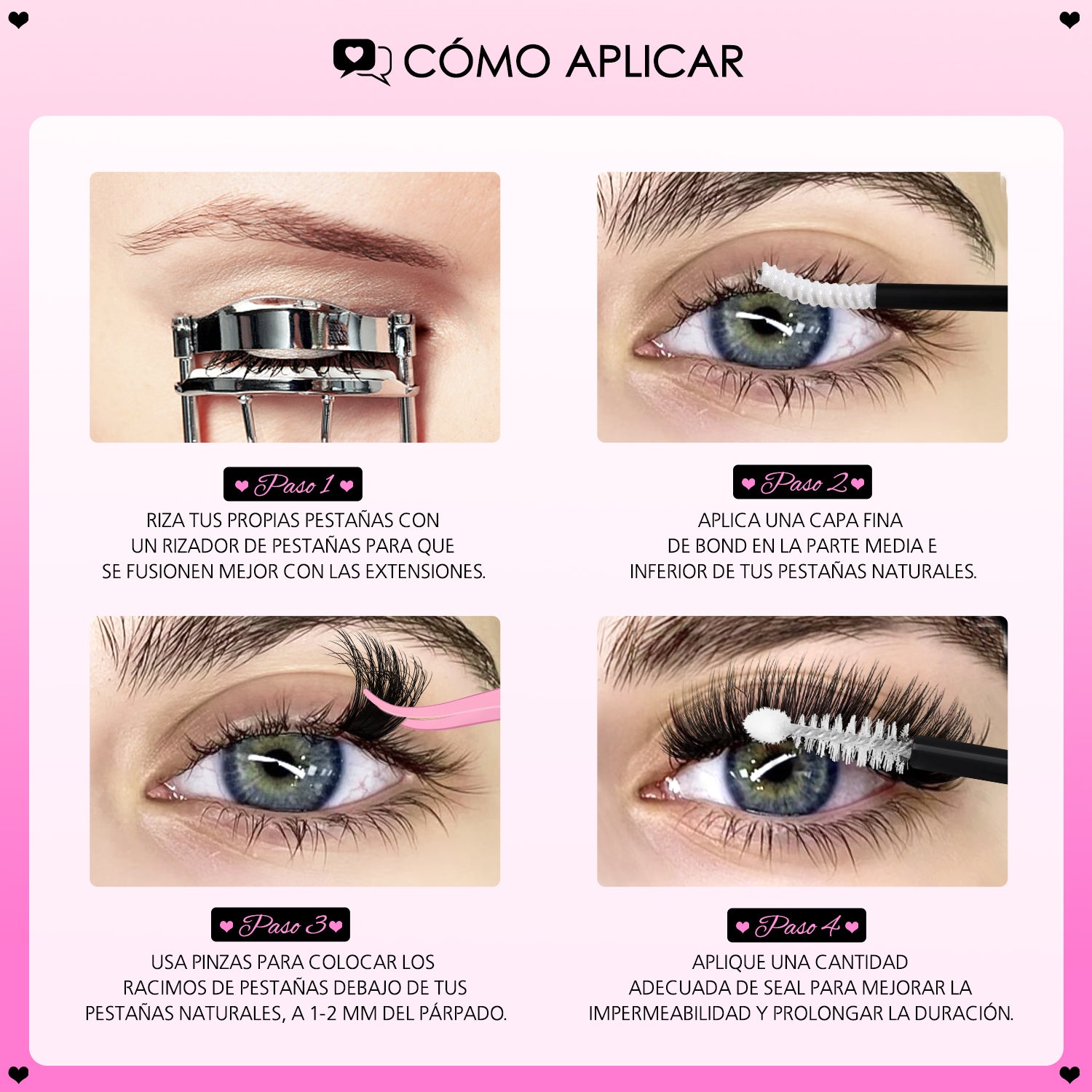 FLIRTY Lash Clusters - MX - WOSHEER
