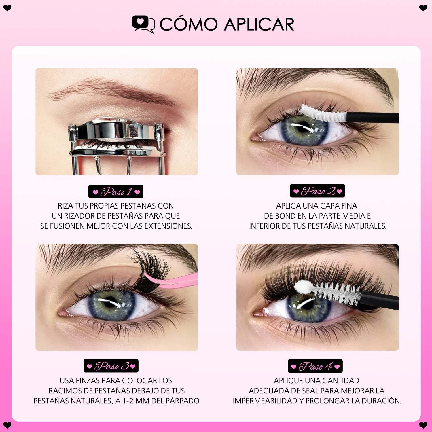 FLIRTY Lash Clusters - MX - WOSHEER