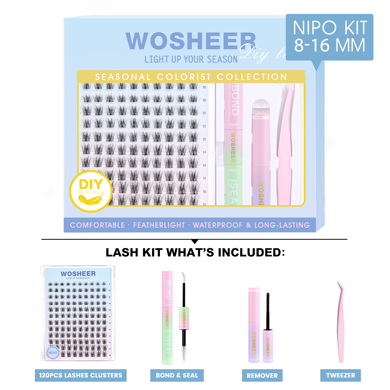 NIPO Lash Clsuters