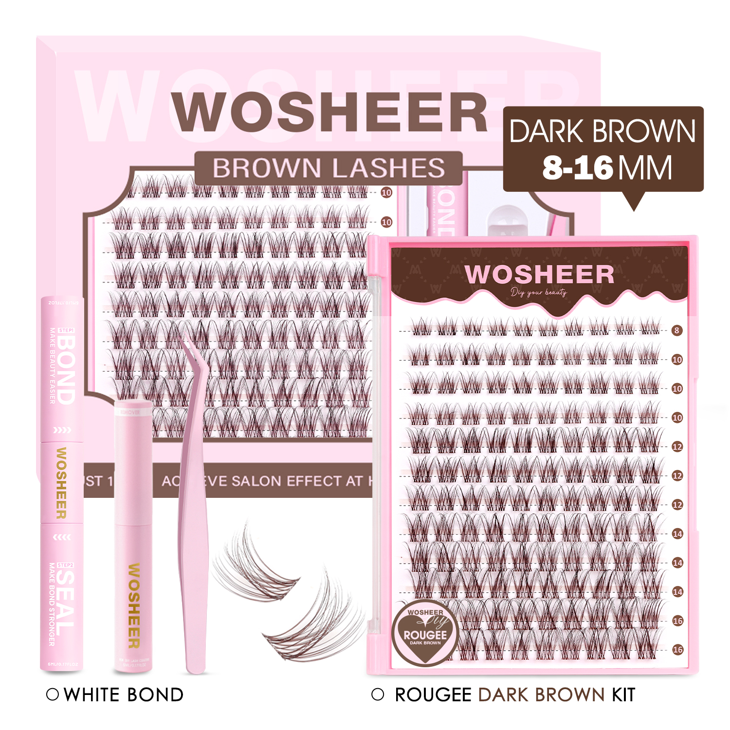 ROUGEE BROWN Lash Clusters