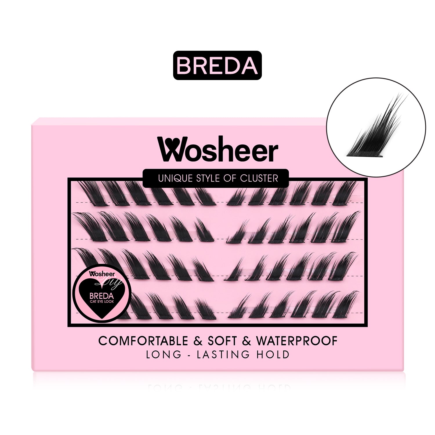 BREDA Lash Clusters - WOSHEER