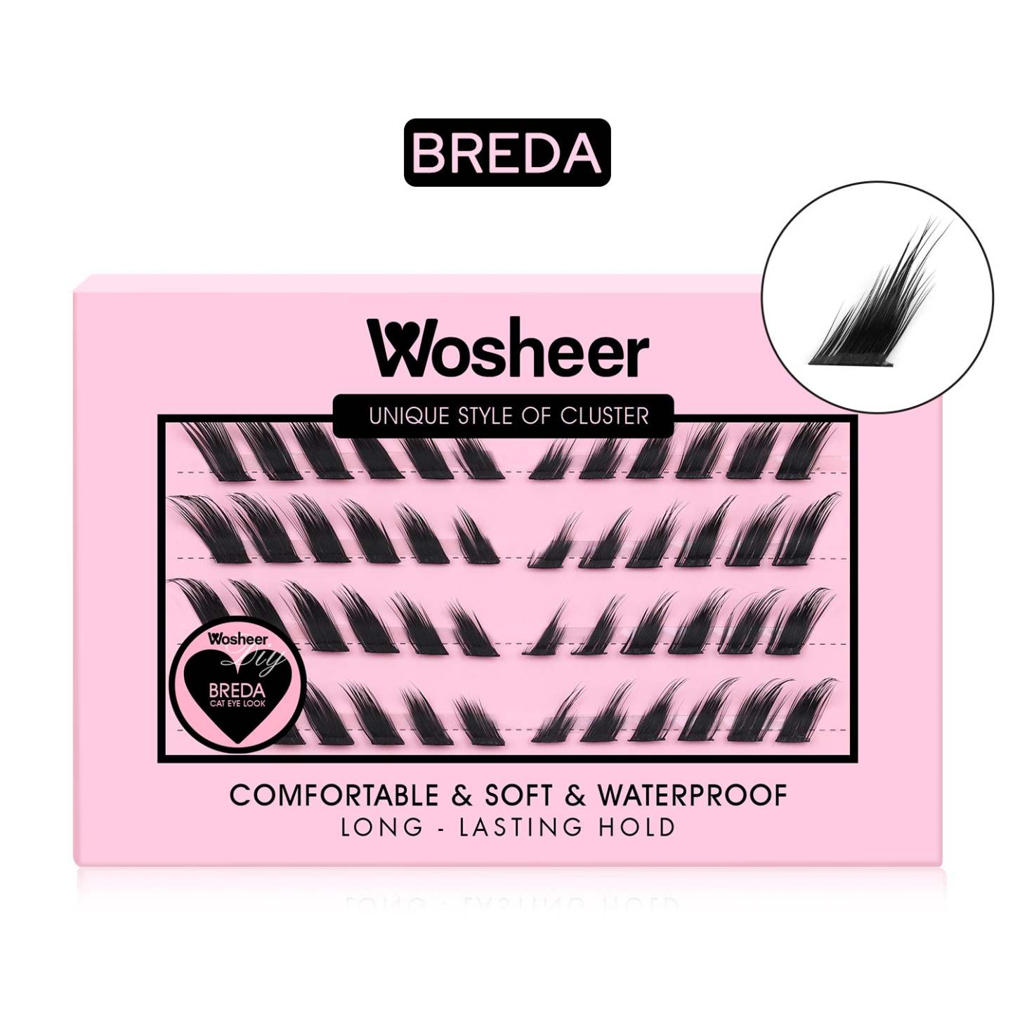 BREDA Lash Clusters - WOSHEER
