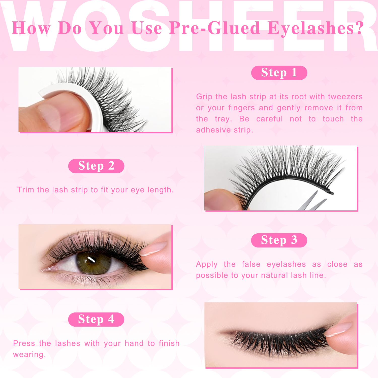 Preglued Strip Lashes