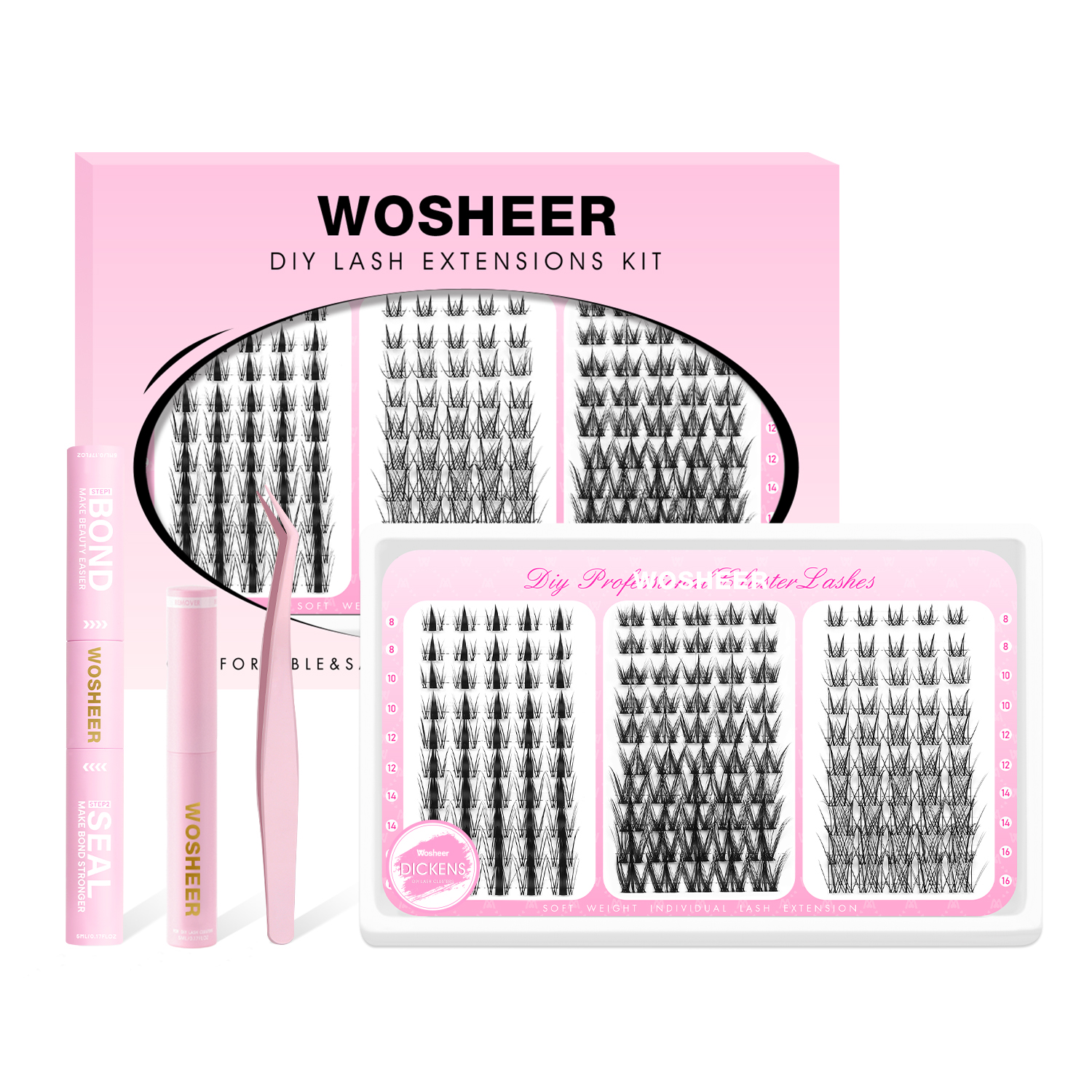 DICKENS Lash Clusters