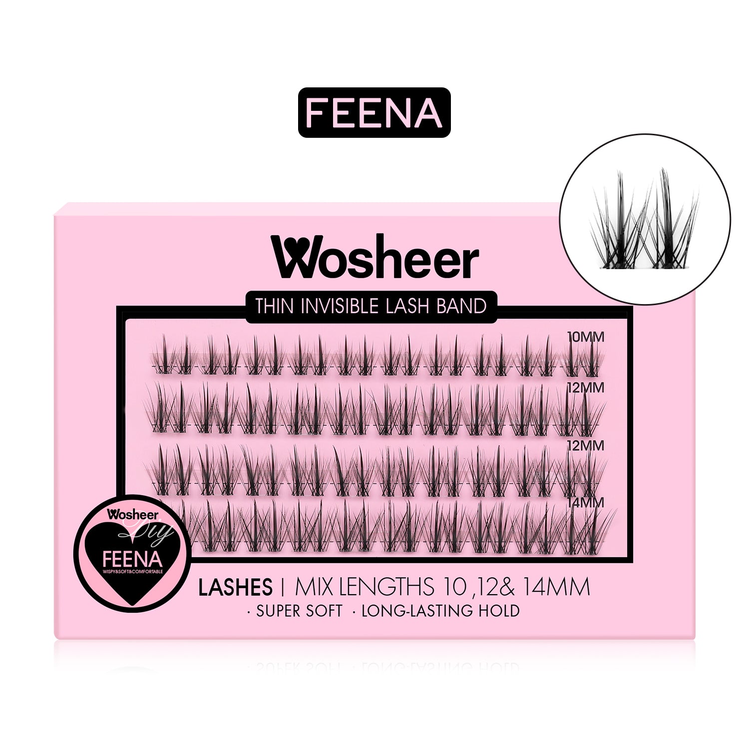 FEENA Lash Clusters - WOSHEER