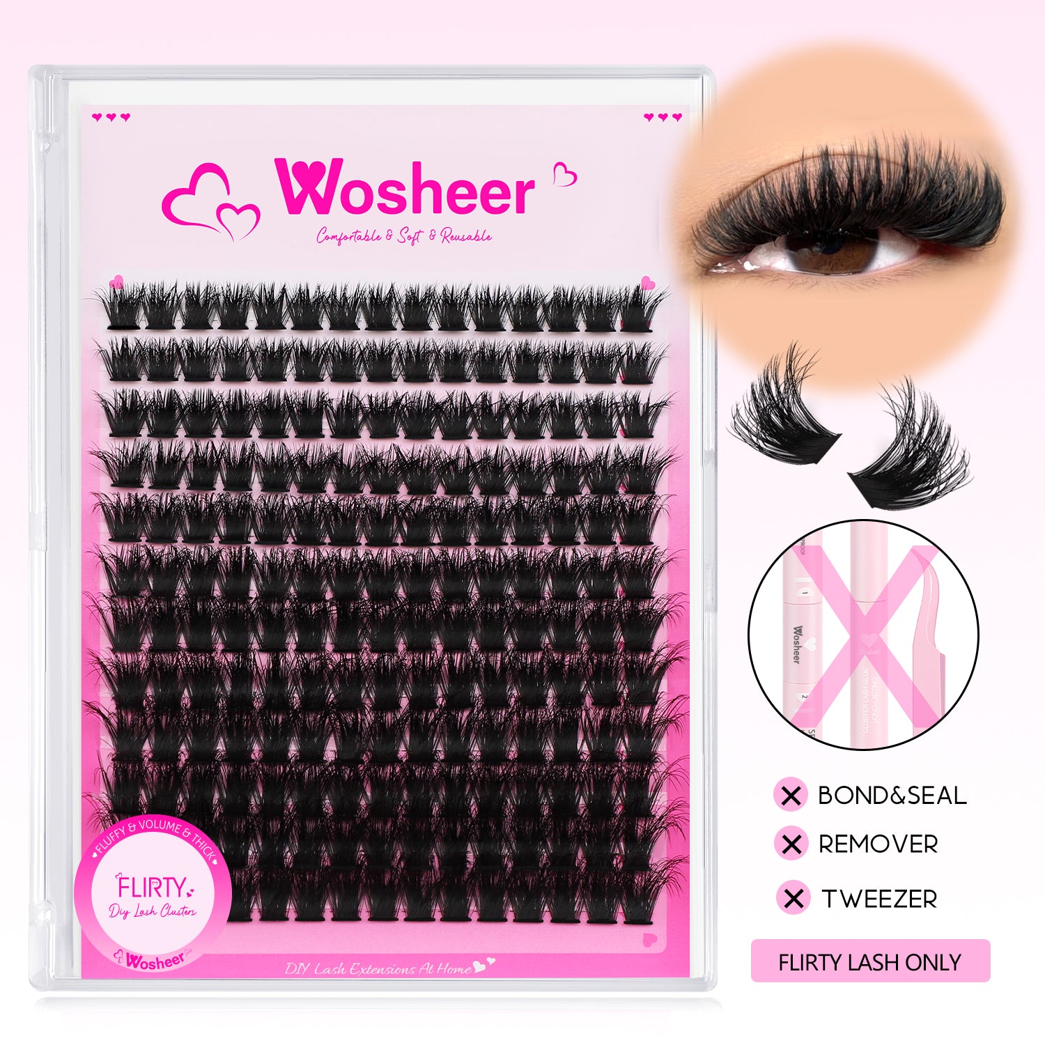 Lash Only Wholesale Bundle - WOSHEER