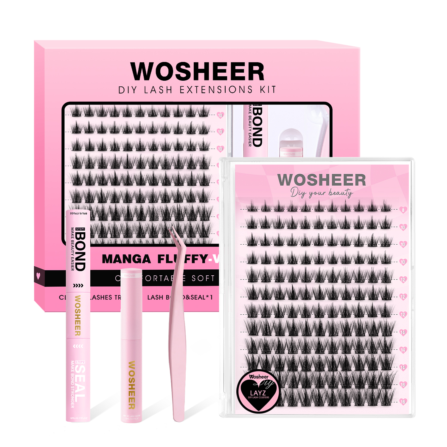 LAYZ Lash Clusters